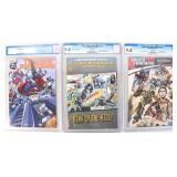TRANSFORMERS COMICS ASSORTED LOT ALL CGC 9.8