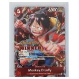 ONE PIECE CARDS MONKEY D. LUFFY ST01-012 WINNER