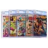 CLASSIC HULK & SUB-MARINER CGC GRADED 2.5-8.5 (5)
