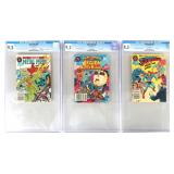 BEST OF DC #32, 33, & 34 CGC GRADED DC COMICS