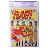 FLASH #105 CGC 0.5 RESTORED 1ST SILVER AGE FLASH
