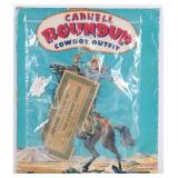 CARNELL ROUNDUP COWBOY OUTFIT W/ GUNS & HOLSTERS