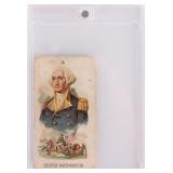KINNEY BROS GEORGE WASHINGTON TOBACCO CARD