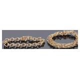 VINTAGE 12K 1/20 GOLD FILLED ORNATE BRACELETS