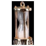VINTAGE 14K YELLOW GOLD Y2K HOURGLASS PENDANT