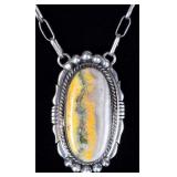 SW STYLE 925 BUMBLEBEE JASPER LADIES PENDANT