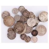 90% SILVER ASSORTED U.S. COINAGE LOT