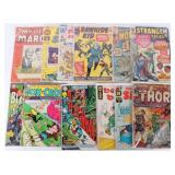GOLD/SILVER AGE COMICS THOR DR STRANGE MARGIE (12)