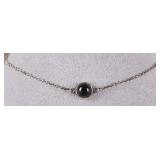 TIFFANY PERETTI STERLING SILVER BRACELET W/ ONYX