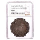 1764 AUSTRIA TALER HALL DAV-1121 M. T. NGC AU-50