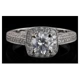 18K WHITE GOLD LADIES RING W/ 1.8CTW DIAMONDS EGL