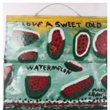MARY L. PROCTOR WATERMELON PAINTING 2025