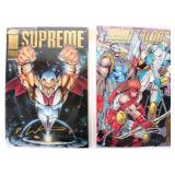 ROB LIEFELD AUTOGRAPHED IMAGE COMIC BOOKS W/ COA