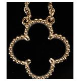 VAN CLEEF & ARP 18K YELLOW GOLD ALHAMBRA NECKLACE