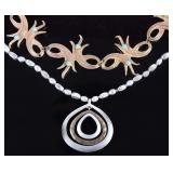 LOT OF TWO LADIES NECKLACES INCL KENNETH COLE