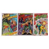 THE ATOM #36, 40, 41 SILVER AGE DC COMICS VF (3)