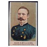 GOLD COIN CHEWING TOBACCO ALEX WILLIAMS CARD