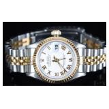 ROLEX OYSTER PERPETUAL DATEJUST MODEL 69173 WATCH