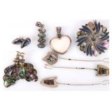 SOUTHWESTERN STYLE MOP LADIES JEWELRY (8)