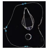 STERLING SILVER SOUTHWEST TURQUOISE JEWELRY