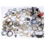 MEGA LOT LADIES BRACELETS CUFF FANCY BANGLE (130)