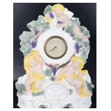 CHERUB MANTEL CLOCK MERCEDES WEST GERMANY