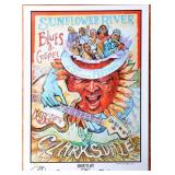ROBERT PLANT SIGNED FESTIVAL CONCERT POSTER 26/50