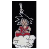 GOKU PENDANT MEXICO 925 DRAGONBALL JEWELRY