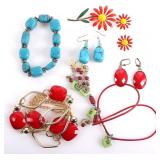 COLORGUL LADIES JEWELRY SETS LOT OF 8
