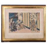 JAPANESE WOODBLOCK PRINT BY UNKNOWN ARTIST