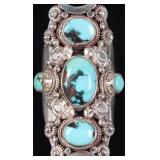 HIGH QUALITY TURQUOISE SW STYLE 925 MENS RING