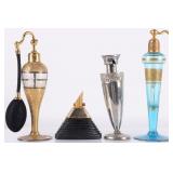 ANTIQUE/VINTAGE DEVILBISS PERFUME ATOMIZERS (4)