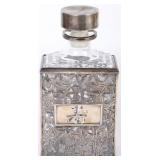 JAPANESE 950 SILVER WHISKY DECANTER
