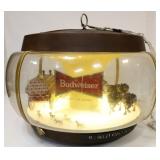VINTAGE BUDWEISER CLYDESDALE CHAMP CAROUSEL LAMP