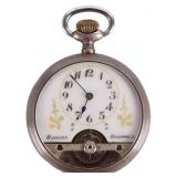 ANTIQUE HEBDOMAS 8 DAYS SPRING BREGUET POCKETWATCH