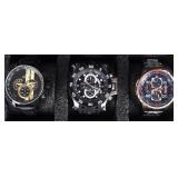 INVICTA MEN'S WRISTWATCH ASSORTMENT LOT OF 3