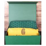 GOYARD JOUVENCE GREEN MINT MEN'S TOILETRY BAG