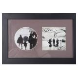 U2 SIGNED CD ALL THAT YOU CANT LEAVE BEHIND FRAMED