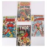 MARVEL BRONZE AGE COMICS THOR AVENGERS WIDOW (4)
