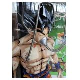 7.5FT GOKU IN HEALING CHAMBER STATUE 3-D PRINTED