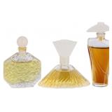 VINTAGE MINI PERFUME BOTTLES LALIQUE LAUREN ETC 12