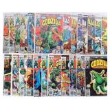 MARVEL GODZILLA #1-24 COMPLETE SERIES VF/NM GRADES