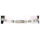 1.44CTW 72 DIAMOND 14K YELLOW GOLD LADIES BRACELET