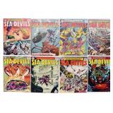 SEA DEVILS SILVER AGE DC COMICS HIGH GRADE (8)
