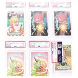 1987 &1988 GARBAGE PAIL KIDS PSA GRADED CARDS