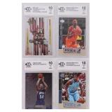 BCCG 10 MINT LOT OF FOUR BASKETBALL CARDS