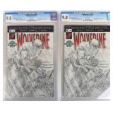 TWO WOLVERINE #V3 #20 W. WORLD CON EDITION CGC 9.8
