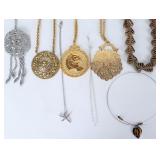UNIQUE LARGE ORNATE & STRANGE LADIES JEWELRY (8)