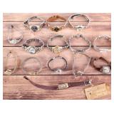 VINTAGE & MODERN FANCY LADIES WRISTWATCH LOT (14)