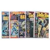 DETECTIVE COMICS AND 100-PAGE BATMAN LOT (6)